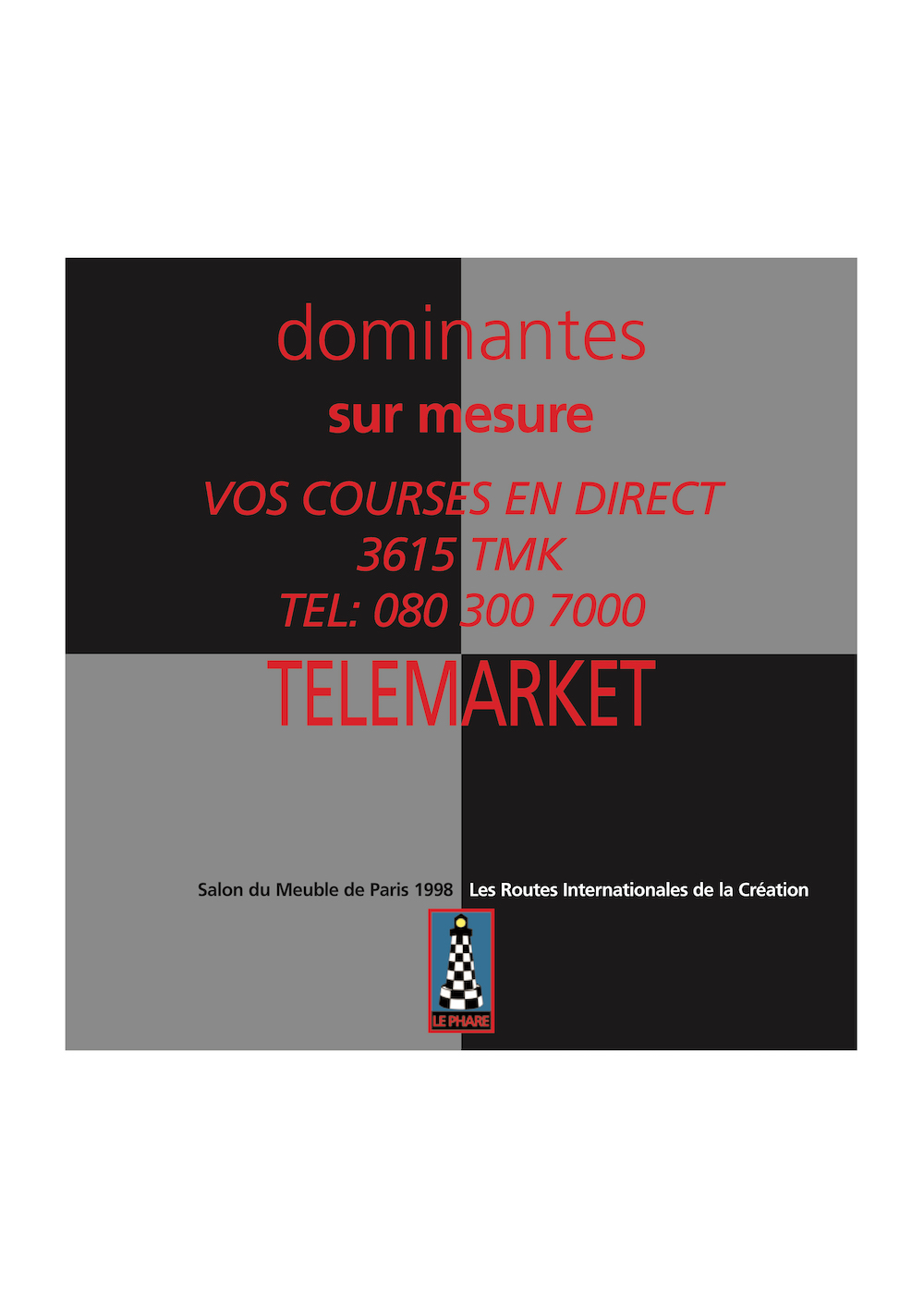 SIGN TELEMARKET LE PHARE